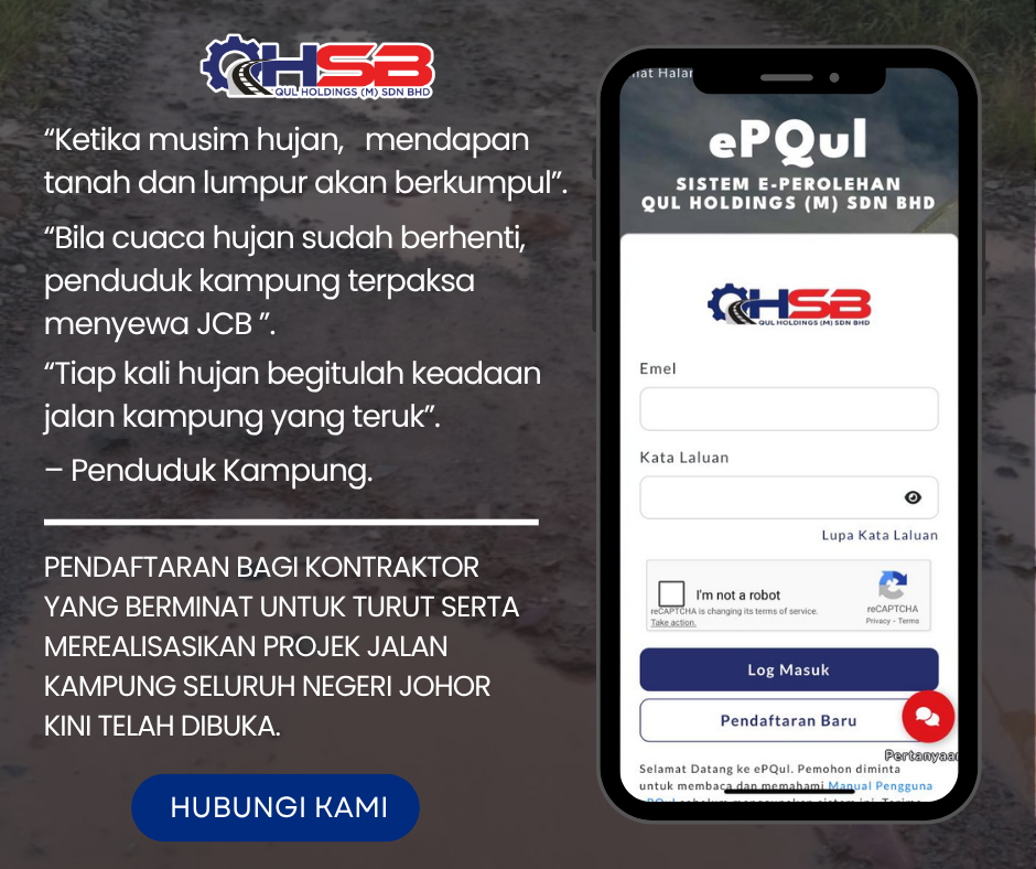 ePQul System - Contractor Registration